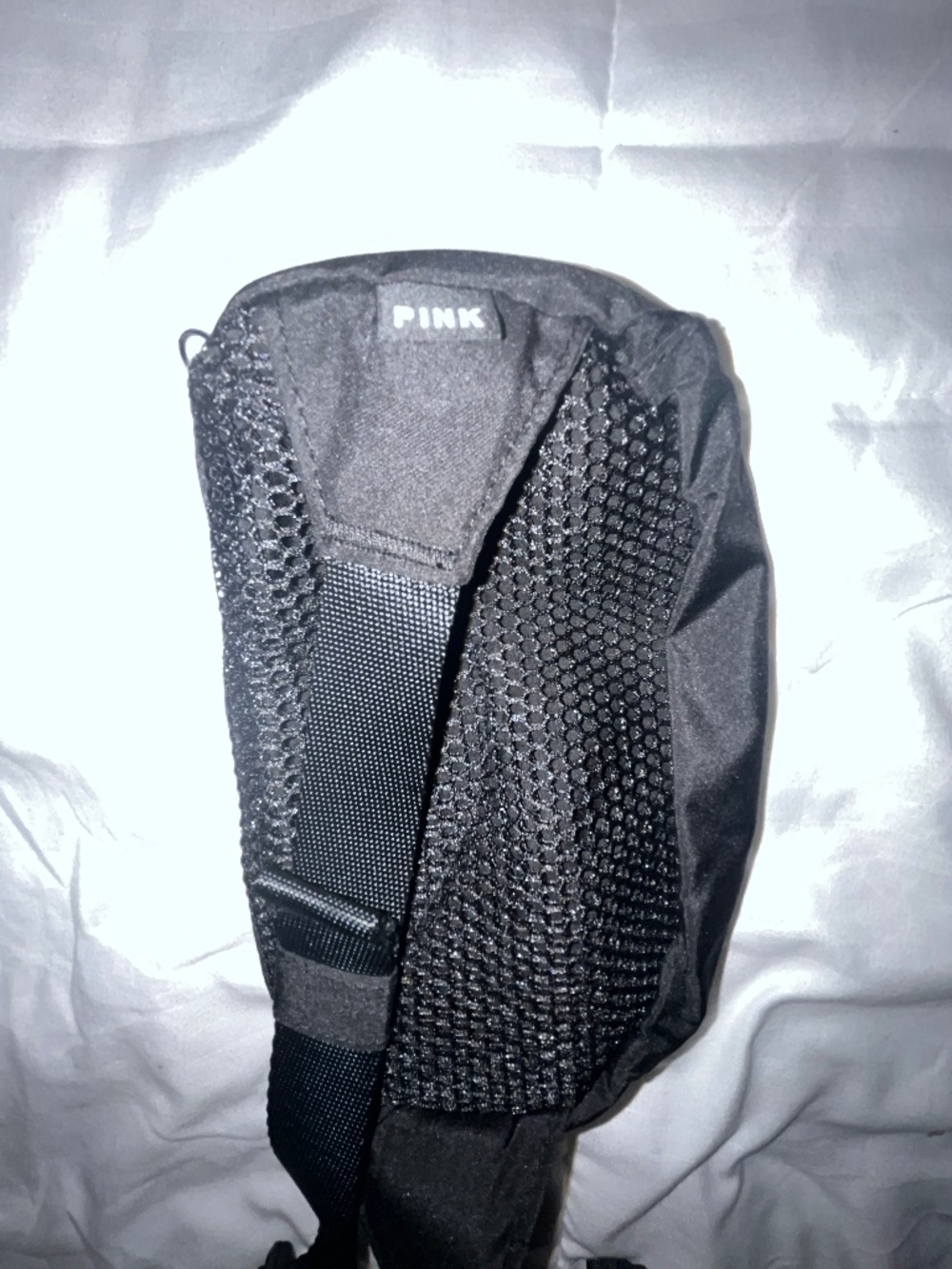 VS Pink black belt bag